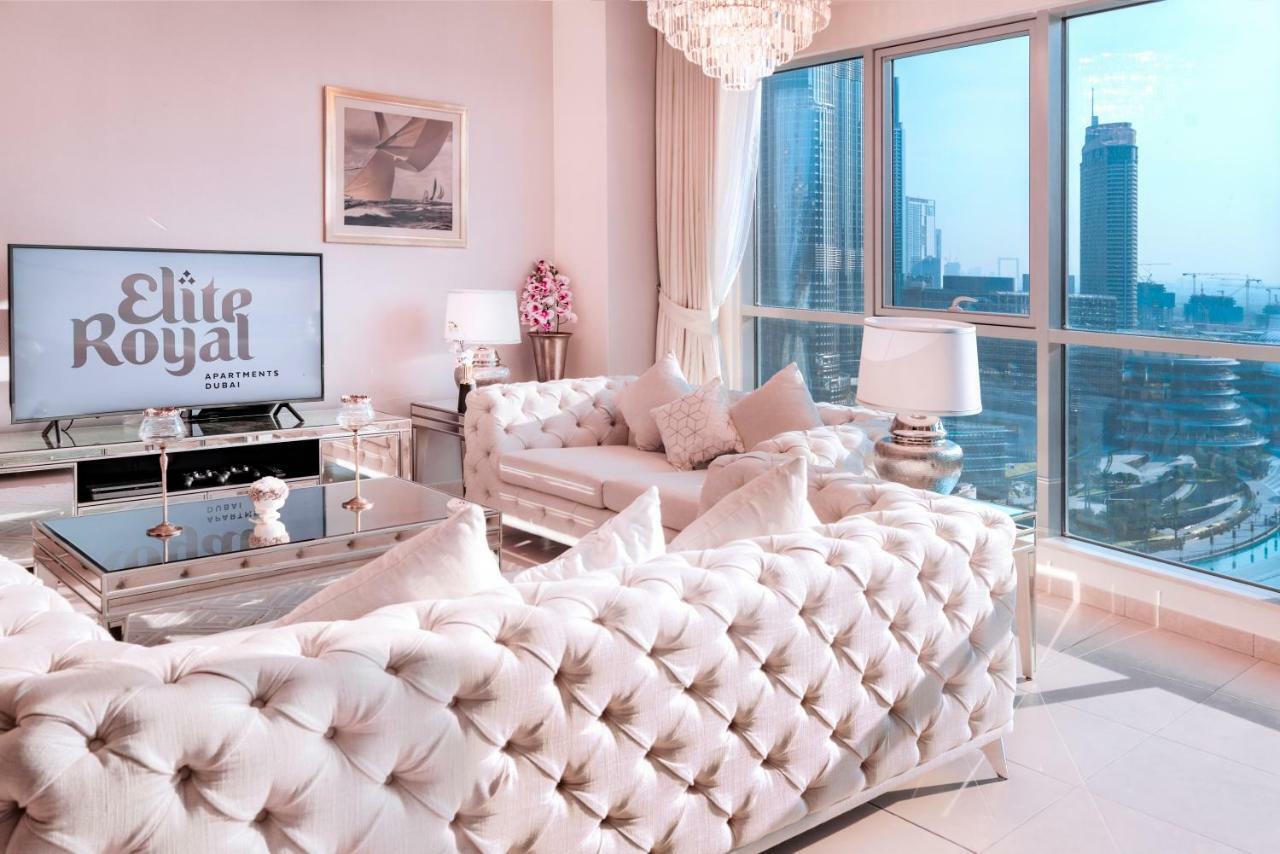 Elite Royal Apartment - Full Burj Khalifa And Fountain View - The Royal Dubai Exterior photo